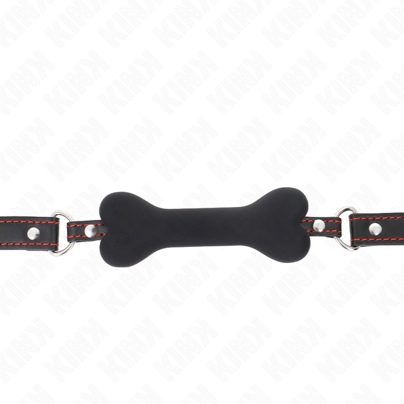 Black Bone 12cm Bondage Gag