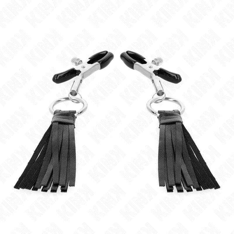 Leatherette Tassel Nipple Clamps