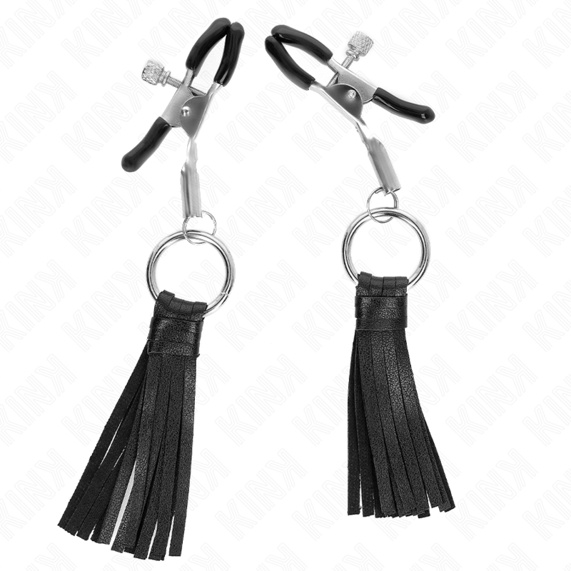 Leatherette Tassel Nipple Clamps