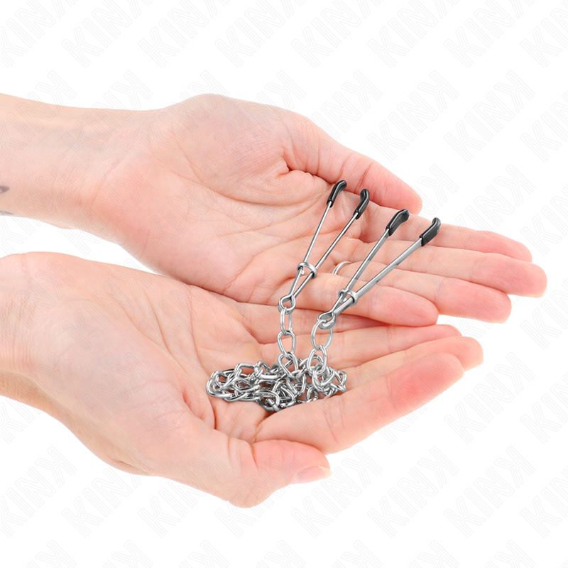 Thin Nipple Clamps with 30cm Chain