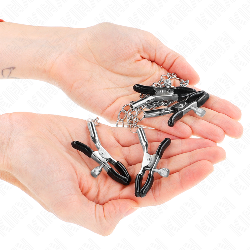 Adjustable Silver Nipple & Clit Clamps
