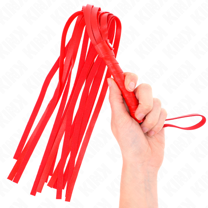 Elegant Red Bondage Whip (45cm)