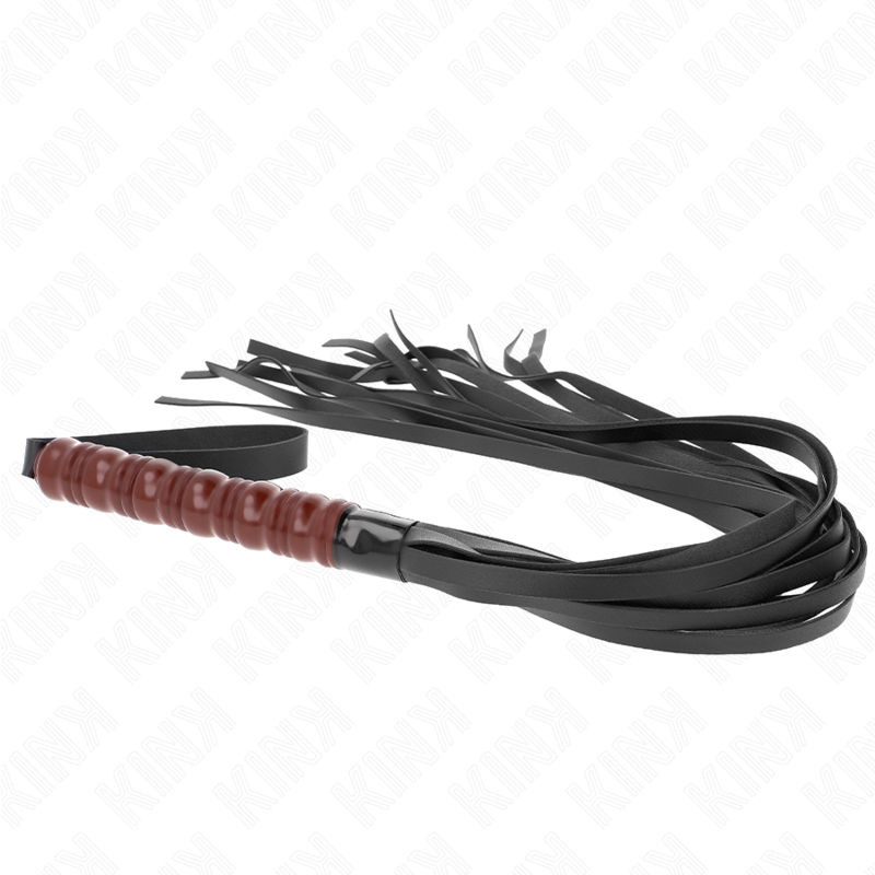 Elegant Mahogany Bondage Whip 53cm