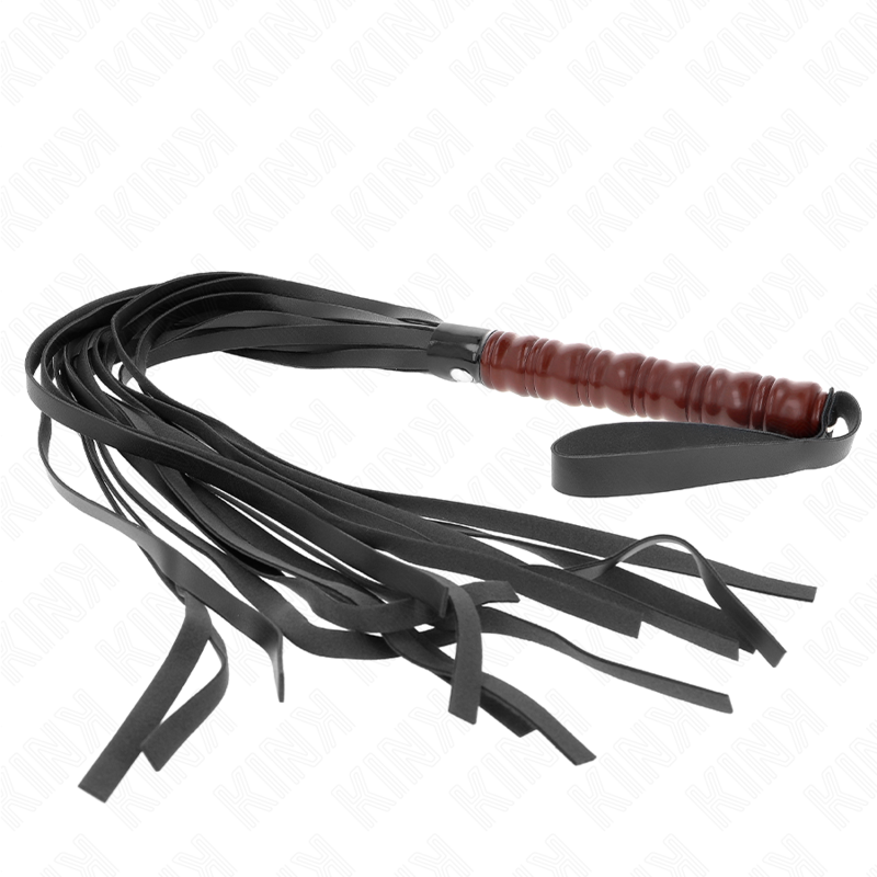 Elegant Mahogany Bondage Whip 53cm
