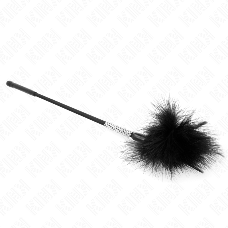 Elegant Rhinestone Tickle Feathers 50cm