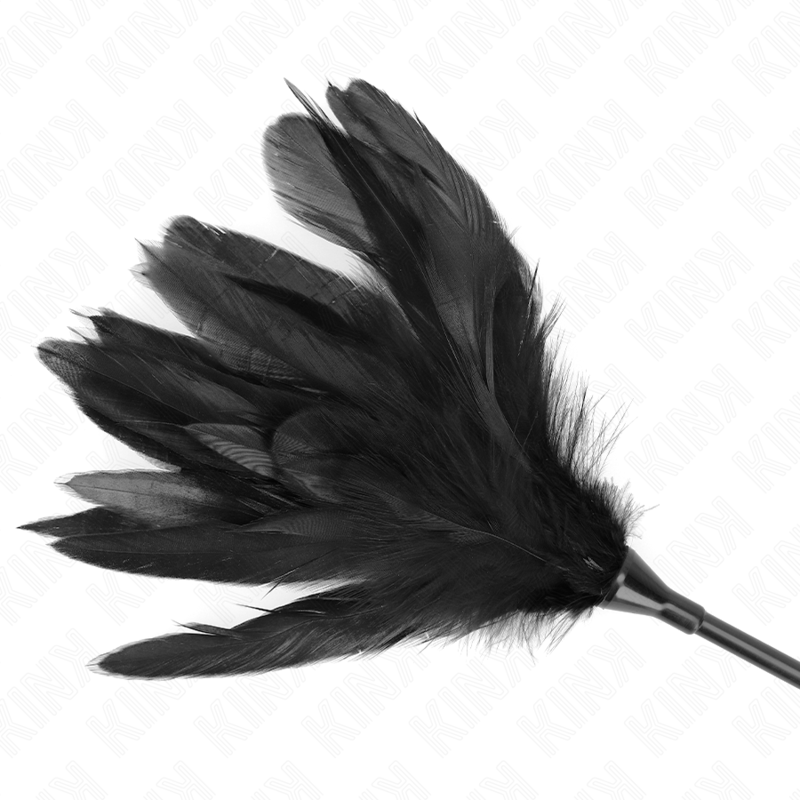 Elegant Tickle Feathers with Ruffle 48cm