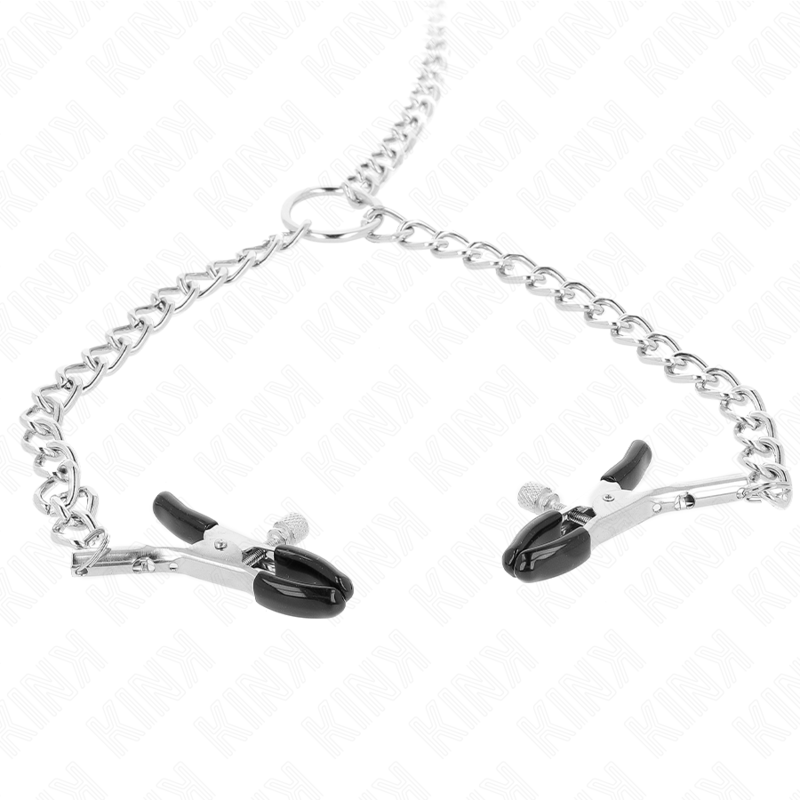 Metallic 4-Chain Nipple Clamps Set