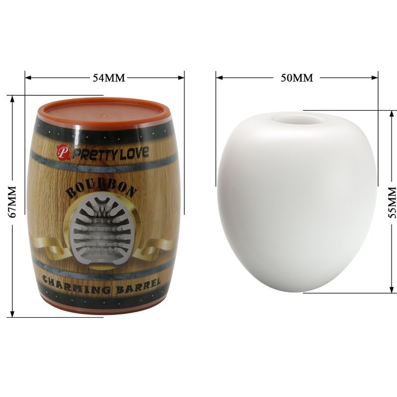 Masturbador Masculino Egg Modelo Blanco 2