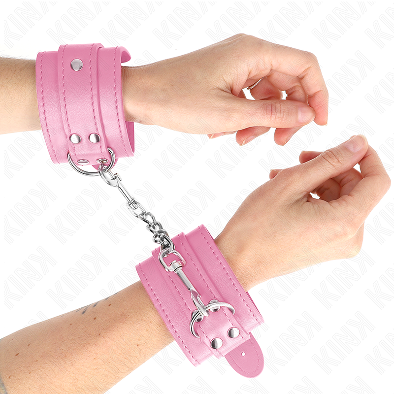 Pink Adjustable Wrist Restraints