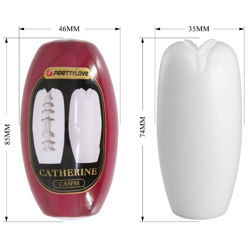 Catherine Male Masturbator - White