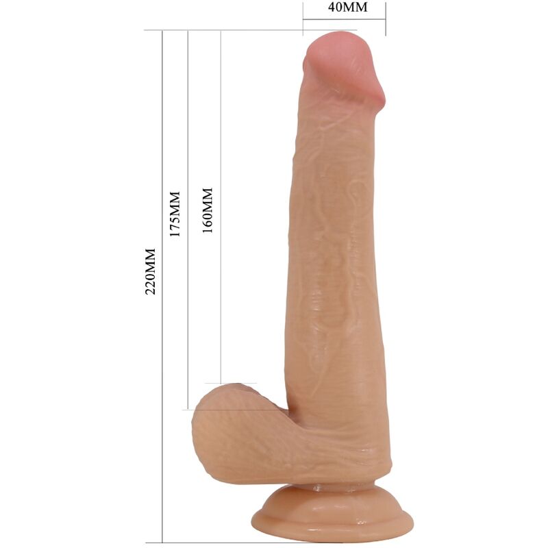 Tallen Realistic 22cm Flesh Dildo