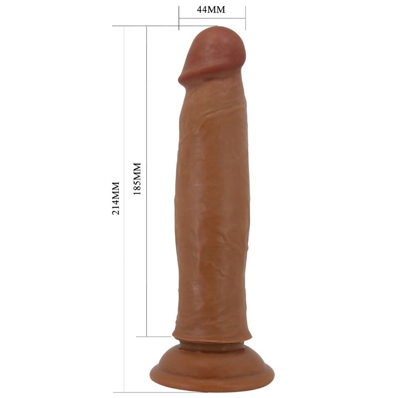 Keon Realistic 21cm Brown Dildo