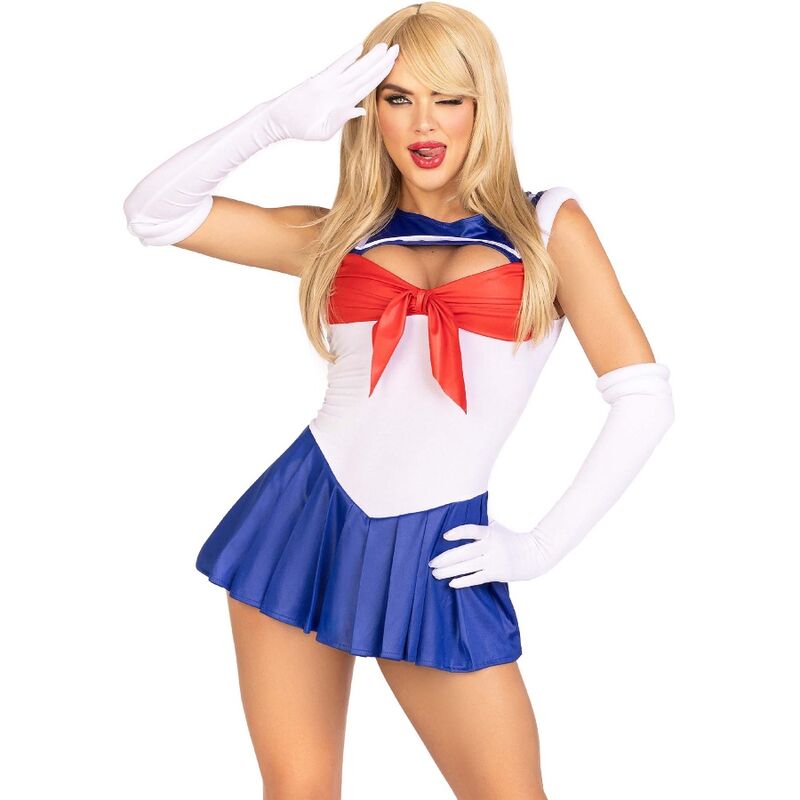 Sexy Sailor Multicolor Costume - Size S