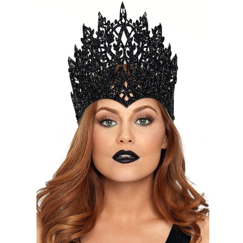 Glitter & Jewel Black Crown