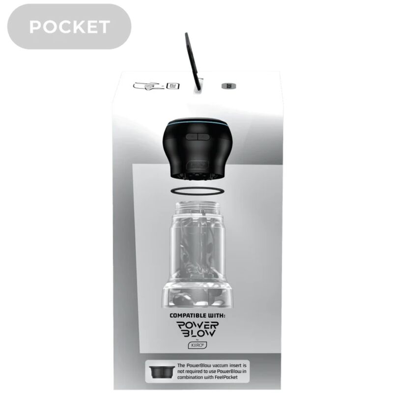 Feel Crystal Transparent Pocket Stroker
