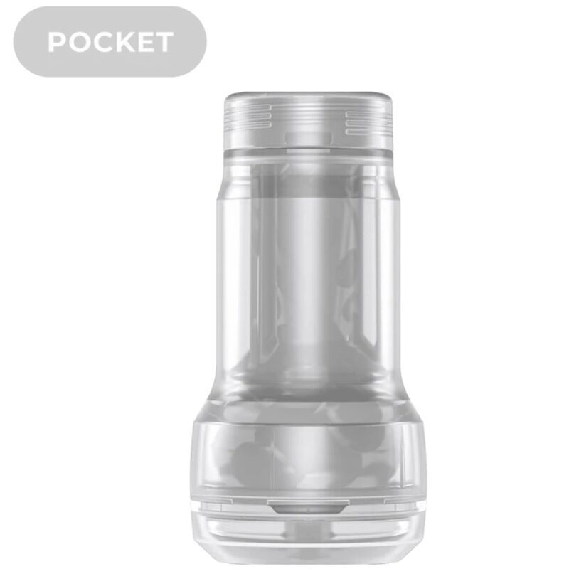 Feel Crystal Transparent Pocket Stroker