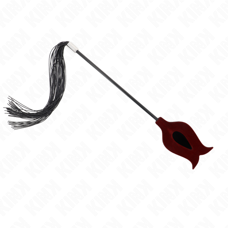 Rose Silicone Tassel Whip 45 cm