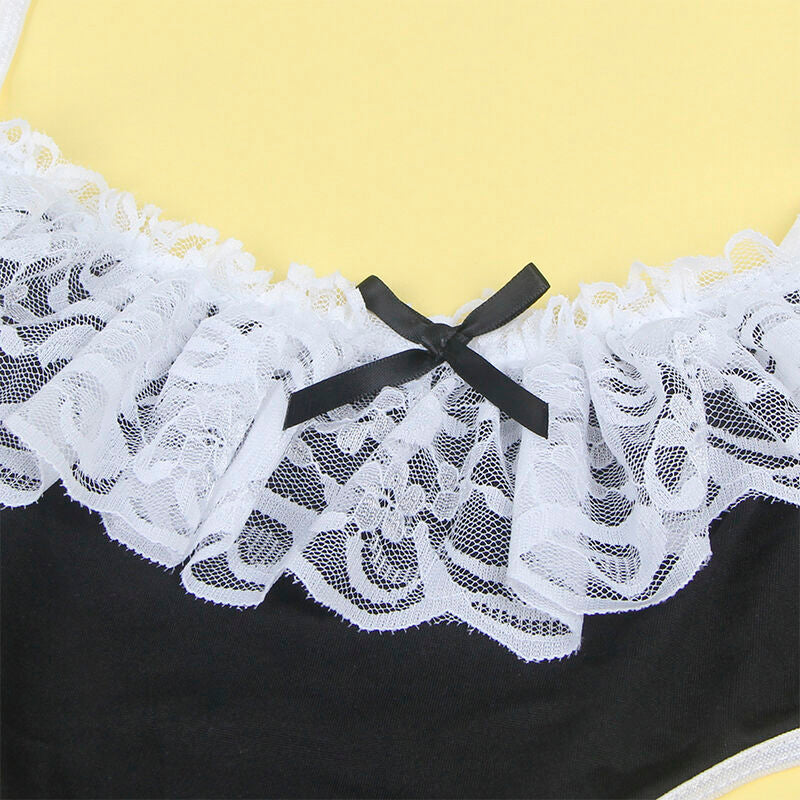 Sexy Black & White Maid Costume S/M