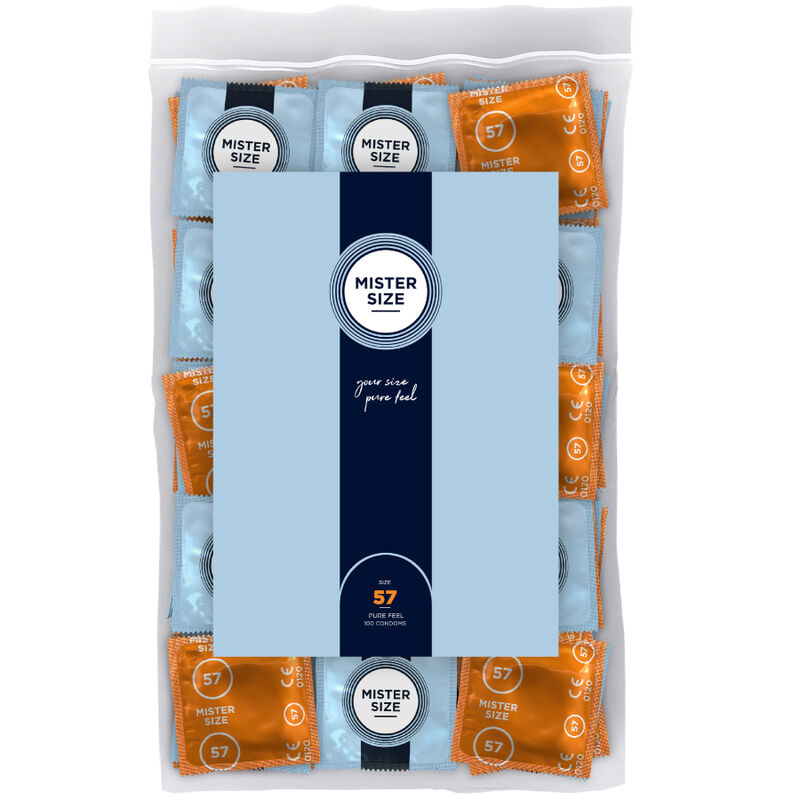 Large Condoms 57mm - Pack of 100
