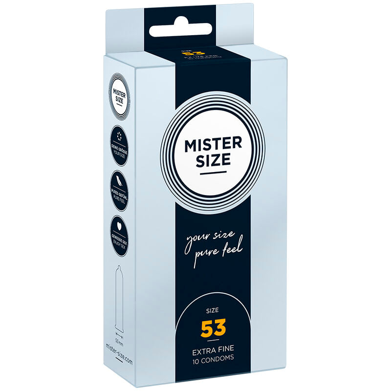 Medium Size Condoms 53mm (10 Pack)