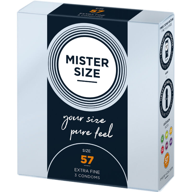 Large Condoms 57mm (3-Pack)
