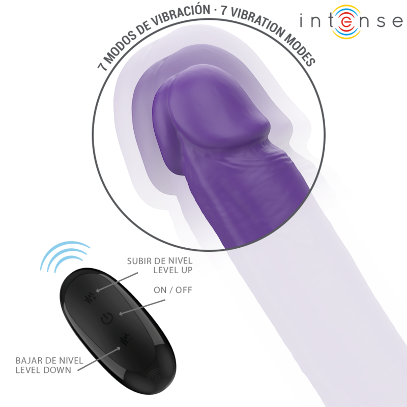 Gunter 40cm Double Vibrating Dildo w/ Remote