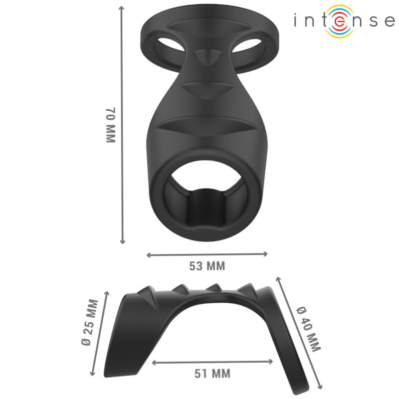 Theo Model 3 Double Silicone Penis Ring