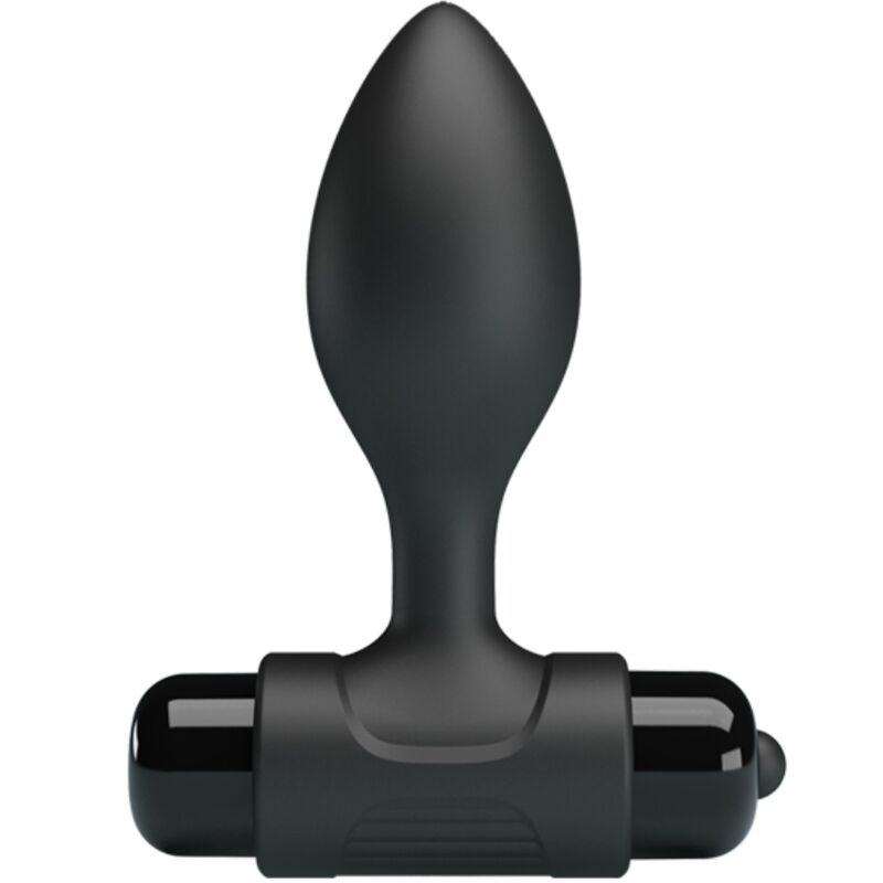 Vibra Butt 10-Speed Black Anal Plug