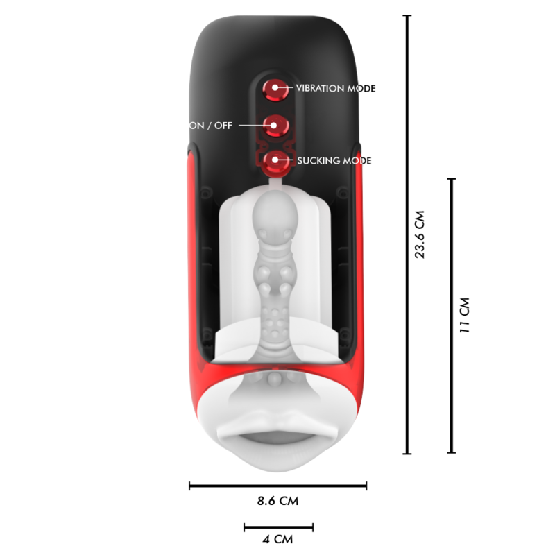 Blaze Automatic Mouth Masturbator