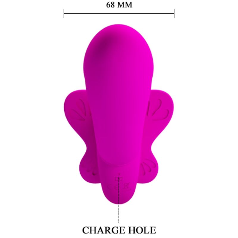 Valerie Double Strap-On Vibrator - Purple