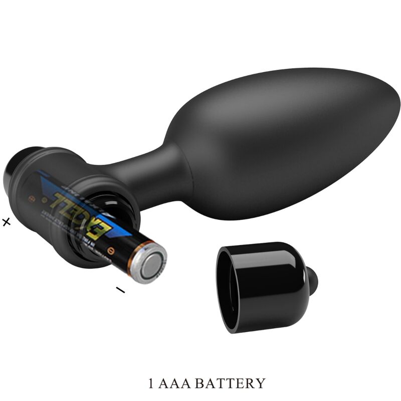 Vibra Butt Plug 2 Anal Vibrator - Black
