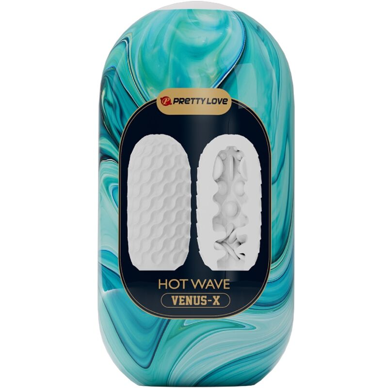 Hot Wave Silicone Male Masturbator