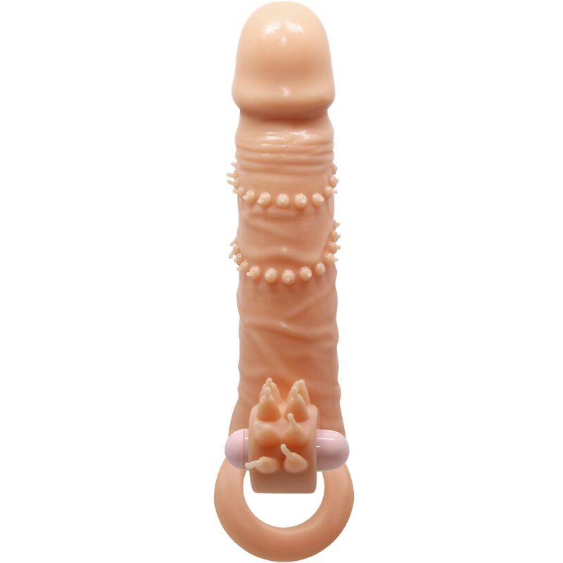 Connor Penis Sleeve with Clitoris Stimulator