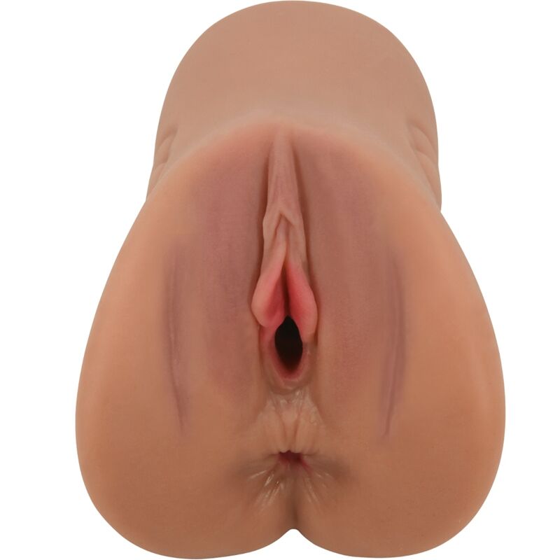 Scarlet Heart-Shaped Realistic Vagina & Anus