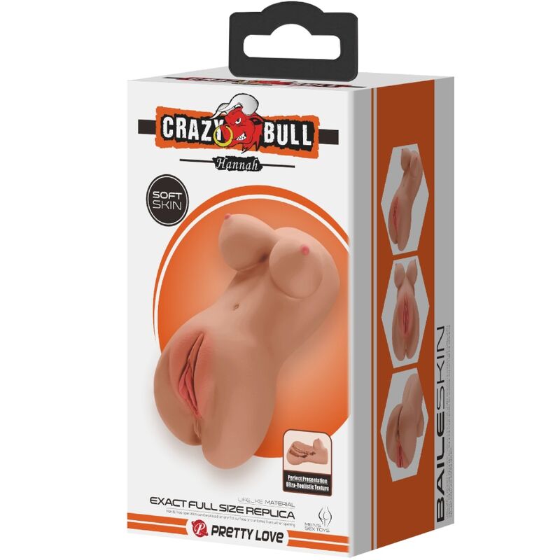 Hannah Realistic Dual Entry Masturbator