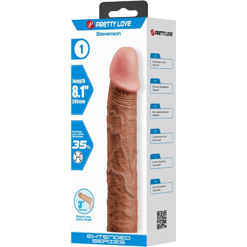 Extensión de Manga para Pene Stevenson 7.6cm