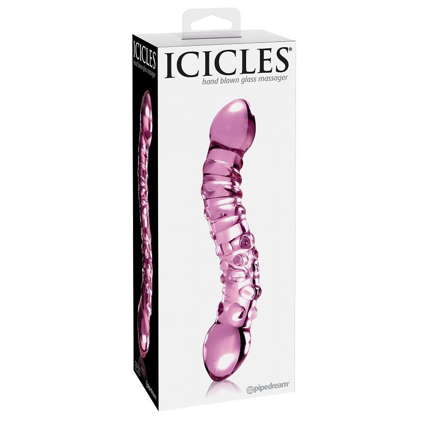 N. 55 Glass Erotic Massager