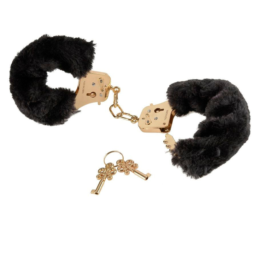 Esposas de Bondage Peludas de Felpa Deluxe
