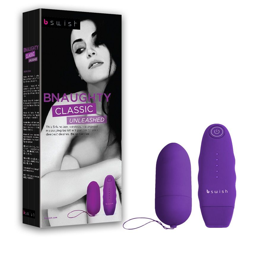 Bnaughty Unleashed Remote Control Vibrator