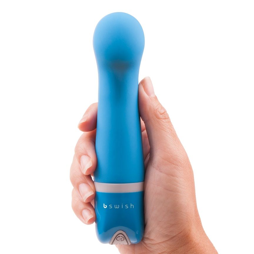 Bdesired Deluxe Curve Vibrator - Lagoon Blue