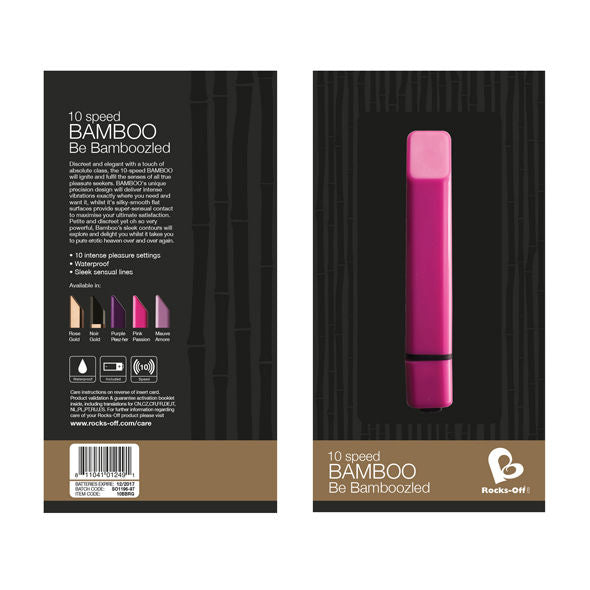 Bamboo Gold Sex Toy