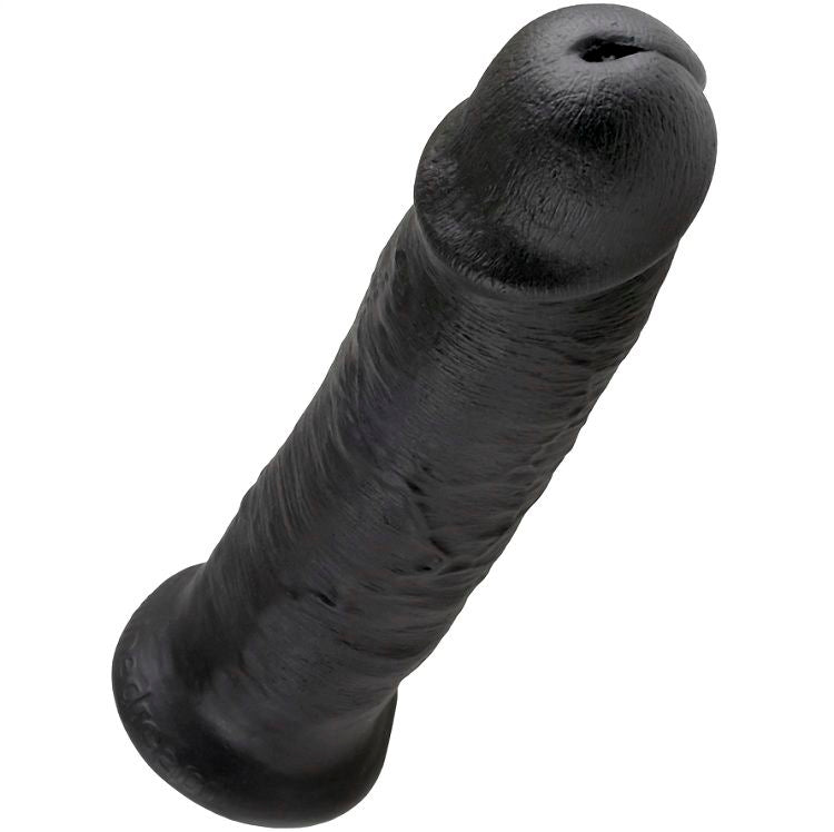 Black Silicone Dildo - 25 cm