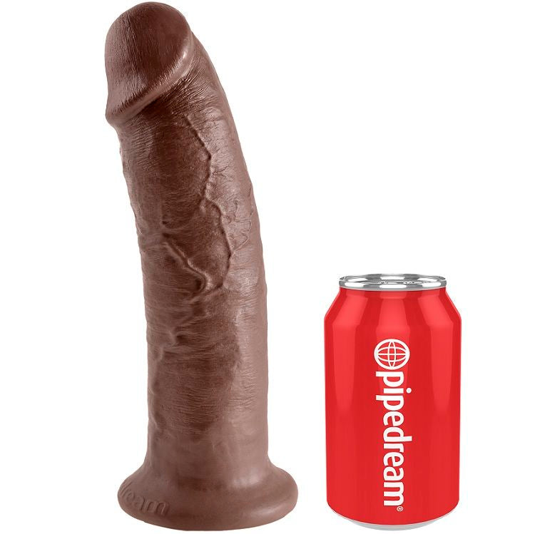 Brown Realistic Dildo - 25.4cm (10")