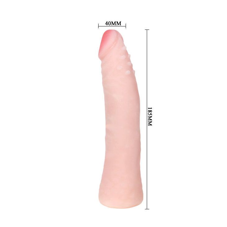 Realistic Silicone Dildo 19cm