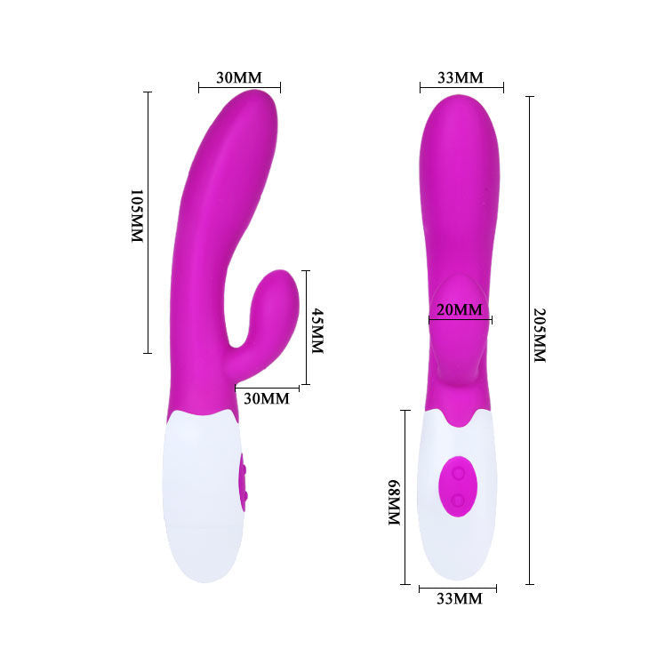 Alvis Rabbit Vibrator With Clitoral Stimulator