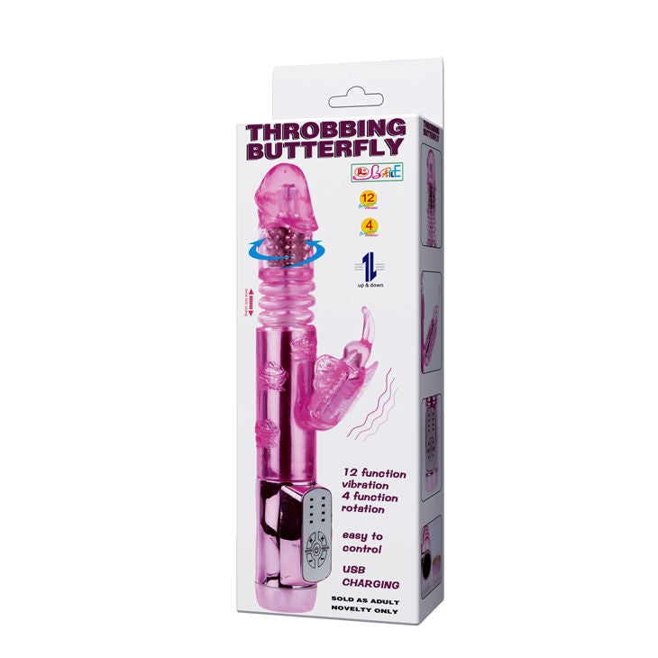 Rabbit Throbbing Butterfly Vibrator