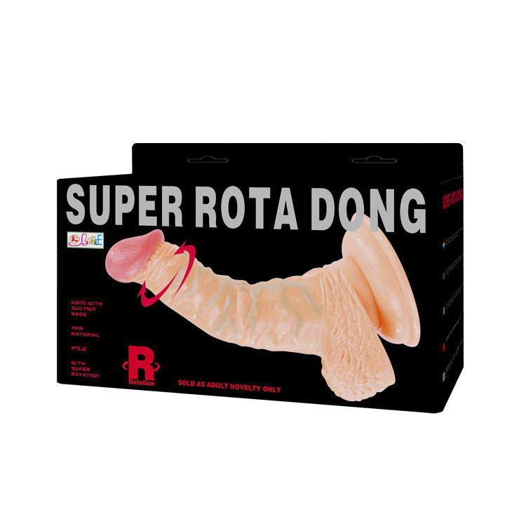 Super Rota Dong Rotating Realistic Dildo