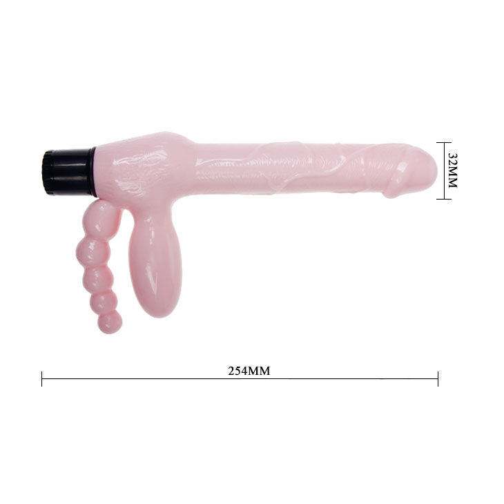 Vibrating Ropeless Harness with Anal Stimulator