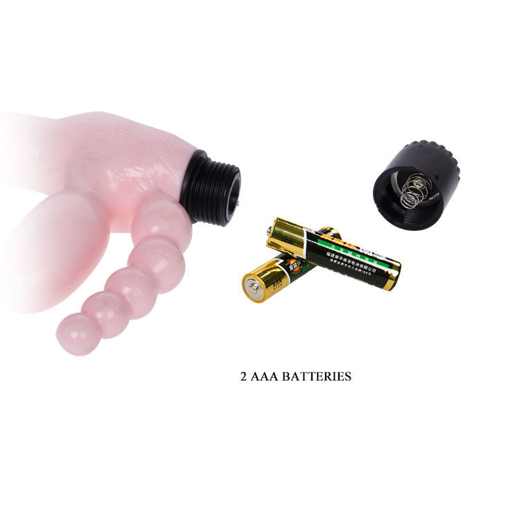 Vibrating Ropeless Harness with Anal Stimulator