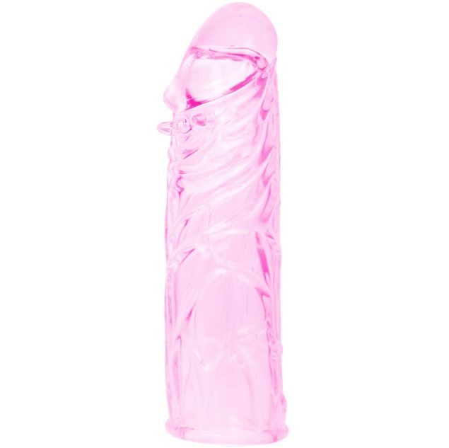 Silicone Textured Penis Sleeve 13cm